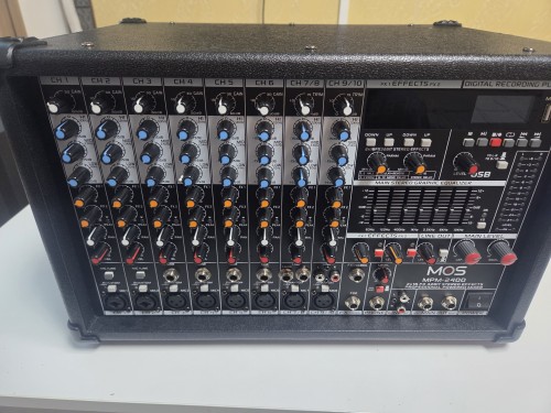 mpm2400 10채널 파워드믹서